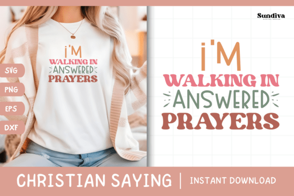 Christian Quote SVG – Faith Saying 14 Graphics for Crafts
