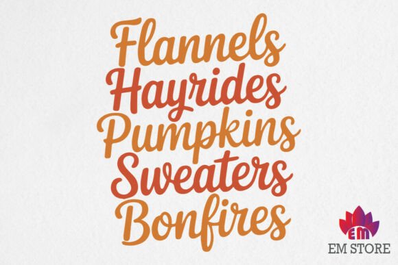 Fall Autumn Quote SVG Pumpkin Graphics for Crafts
