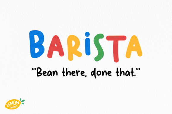 Funny Barista Quote SVG Design for Crafts & Graphics