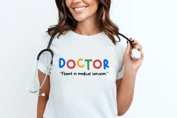 Funny Doctor Quote SVG Design for Crafts & Graphics