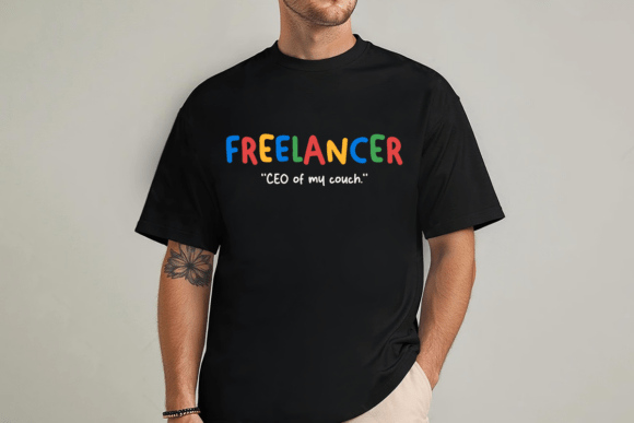 Funny Freelancer Quote SVG Design for Crafts & Graphics