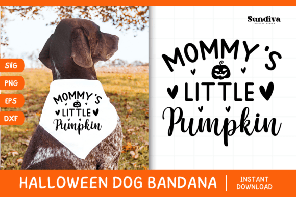 Funny Halloween Dog Bandana Quote SVG 12: Graphics for Crafts