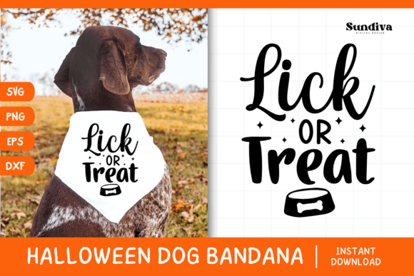 Funny Halloween Dog Bandana Quote SVG 13
