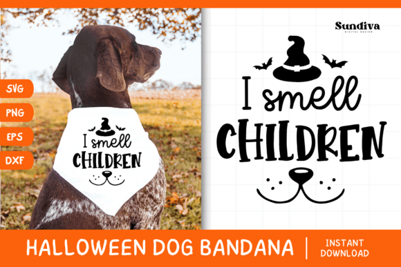 Funny Halloween Dog Bandana Quote SVG 16: Crafts & Graphics for Local Branding