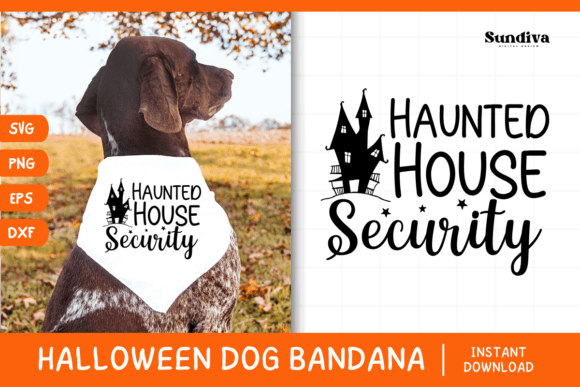 Funny Halloween Dog Bandana Quote SVG 20: Graphics for Crafts & Campaigns