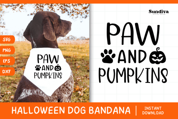 Funny Halloween Dog Bandana Quote SVG 6: Graphics & Crafts Asset Review