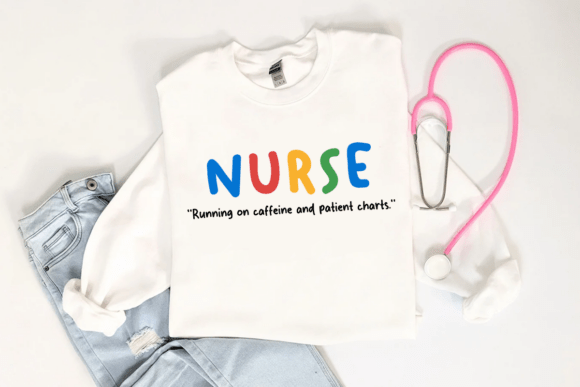 Funny Nurse Quote SVG Design: Graphics for Crafts & Content