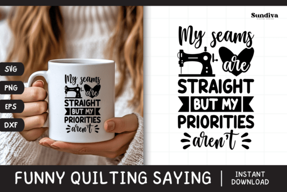 Funny Quilting Quote SVG 25: Graphics for Crafts That Land With Charm