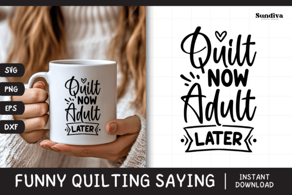 Funny Quilting Quote SVG 32: Graphics for Crafts That Spark Joy